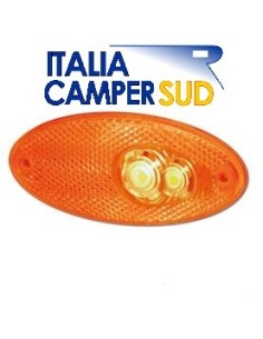 LUCE D INGOMBRO OVALE ARANCIO A LED CON CAVO