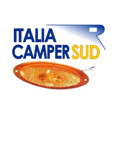 LUCE D INGOMBRO LATERALE A LED CON BASE ARANCIO JOKON