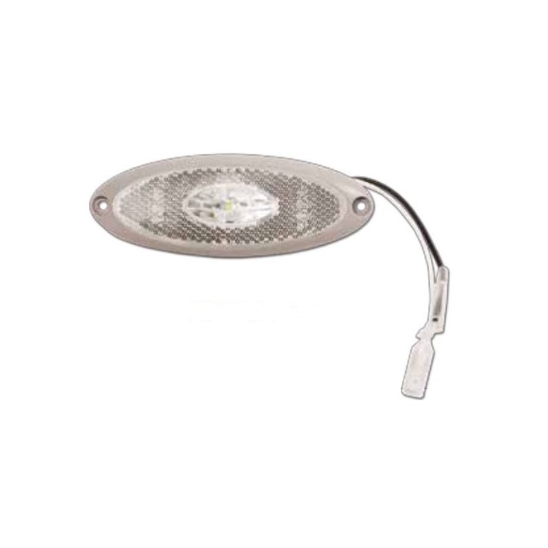 LUCE D INGOMBRO LATERALE A LED CON BASE BIANCA...