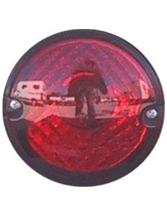 FANALE RETRONEBBIA ROSSO PER CAMPER ARCA-SEA-LAIKA-TRIGANO