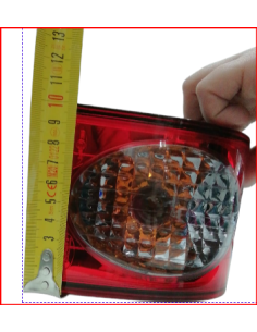 MODULO FANALE POSTERIORE DIREZIONE, COLORE ROSSO 2