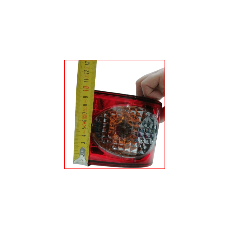 MODULO FANALE POSTERIORE DIREZIONE, COLORE ROSSO