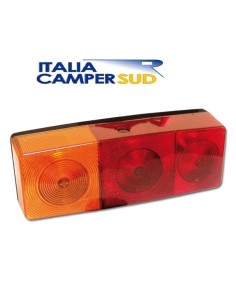 FANALE UNIVERSALE DX/SX PER CARAVAN E RIMORCHI MISURA...