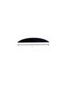 PROFILO COPRIVITE TRIGANO COLORE NERO MISURA 12 MM