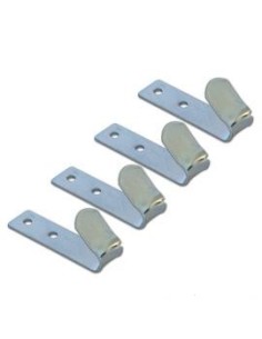 SET QUATTRO GANCI IN METALLO IN ACCIAIO CARPOINT