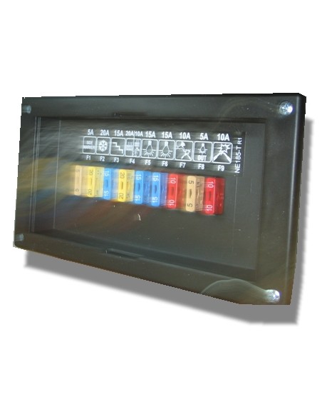 PANNELLO PORTAFUSIBILI PER TRIGANO CON POLISWICHT SPECIALE FRIGO  MIZAR GTL LIVING