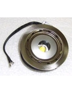 FARETTO DA  INCASSO CON 1 POWER LED 55X17MM COLORE NIKEL...