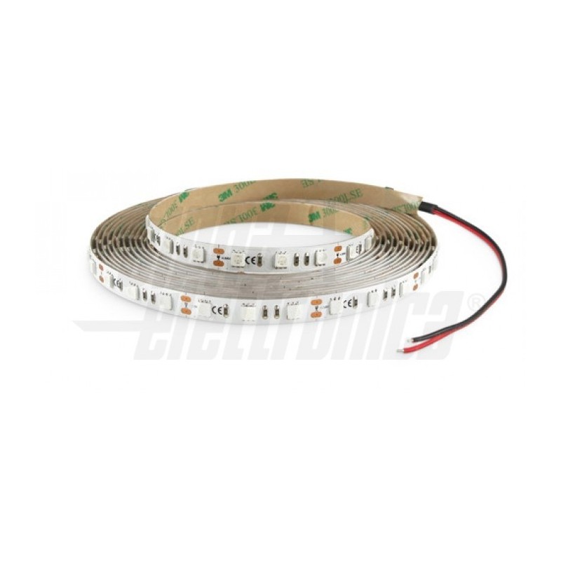 STRSCIA LEDS COLORE BLU DA 5 MT  60 LEDS PER...