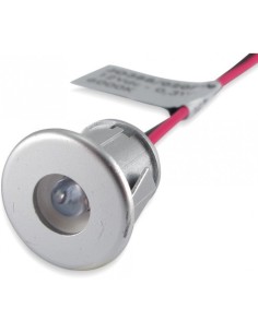 FARETTO LED AD INCASSO 12V DA 0,2W BIANCO FREDDO