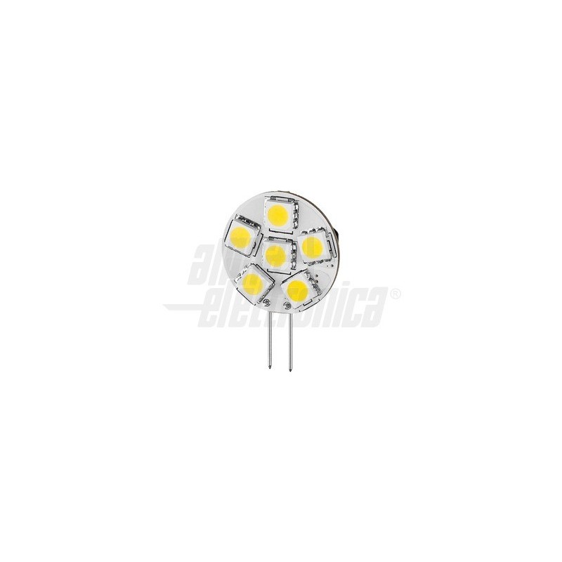 LAMPADA 9 LED ATTACCO G4 12 V 3000K BIANCO CALDO