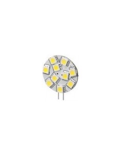 LAMPADINA TONDA 10 LED ATTACCO G4 DA 1,5W BIANCO FREDDO