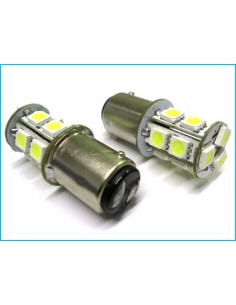 LAMPADINA A 18 LED  3,2 WATT ATTACCO A BAIONETTA BIANCO...