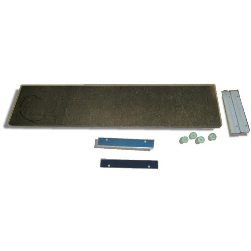 KIT VETRO PARAFIAMMA CON PROFILO DI FISSAGGIO...