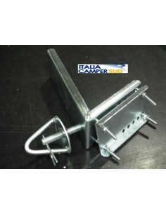 KIT PORTARUOTA PER CARRELLINI COMPLETO DI STAFFA E...