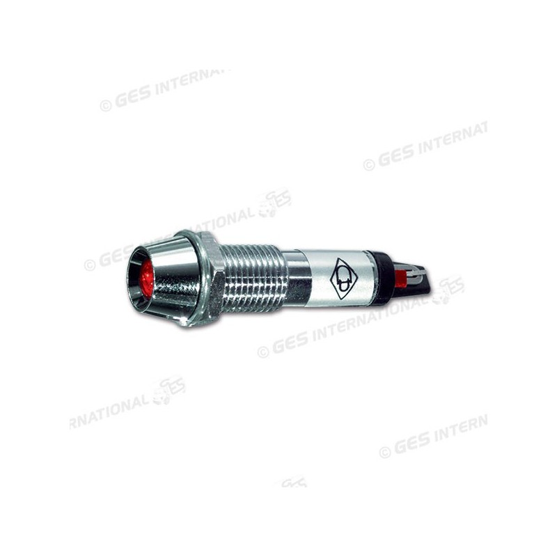 LED ROSSO AD INCASSO A LUCE FISSA
