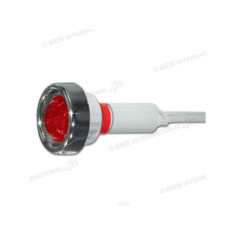 LED ROSSO DIAMETRO 16 MM