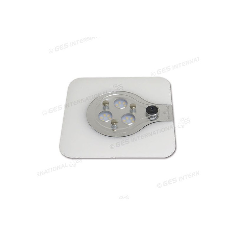 PLAFONIERA QUADRATA  18 LED