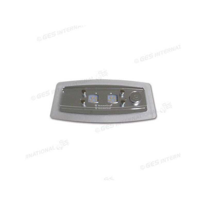 PLAFONIERA 12 LED CON LUCE BLU