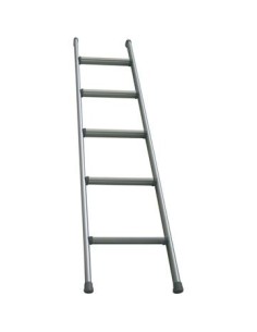 SCALETTA PER MANSARDA H.160 CM PER INTERNI CON  6 GRADINI