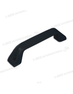 MANIGLIA TRAINO IN PLASTICA 1 FORO COLORE NERO