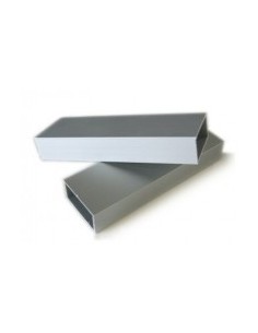 BARRA RETTANGOLARE ANODIZZATA DA 3 METRI.MM-3,5X20