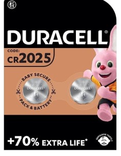 BATTERIA DURACELL  A BOTTONE 2025