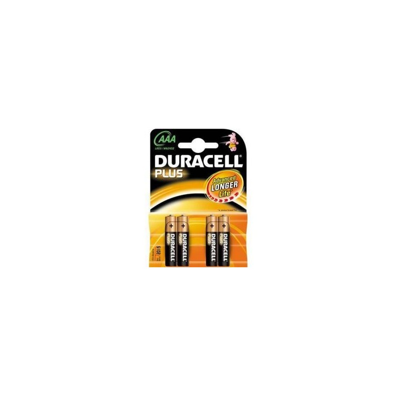 PILE MINI STILO AAA CONFEZIONE DA 4 DURACELL