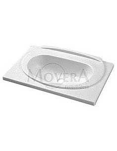 LAVELLO BAGNO COLORE BIANCO MISURA:  54X36 CM
