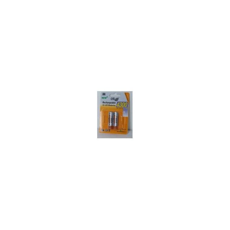 BATTERIE RICARICABILI 2 PZ 800AH