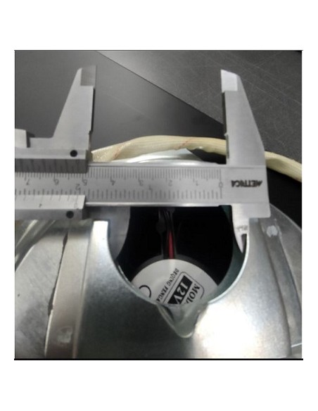 CAPPA ASPIRANTE INOX  12 VOLTS CON 2 FARETTI ALOGENI INTEGRATI