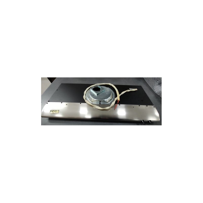 CAPPA ASPIRANTE INOX  12 VOLTS CON 2 FARETTI...