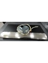 CAPPA ASPIRANTE INOX 12 VOLTS CON 2 FARETTI ALOGENI INTEGRATI