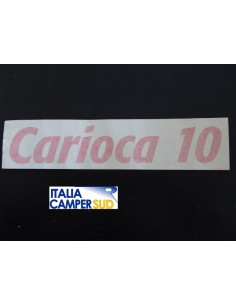 ADESIVO PER CAMPER CI CARIOCA 10 ORIGINALE TRIGANO