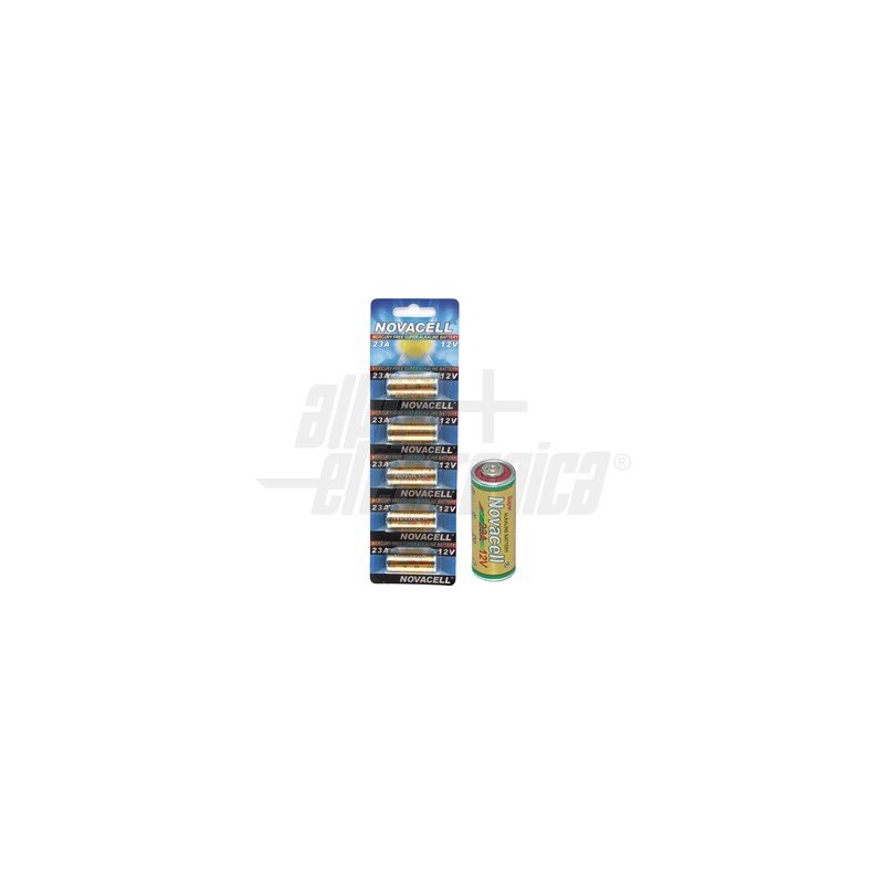 PILA  ALKALINA 12V 23A NOVACELL PER RADIOCOMANDI