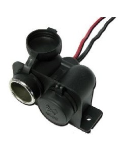 DOPPIA PRESA ACCENDISIGARI WATERPROOF