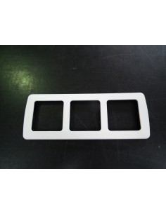 CORNICE TRIPLA BIANCA