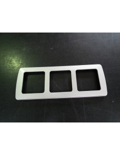CORNICE TRIPLA GRIGIO SATINATA