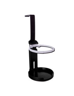 PORTA LATTINA AD AGGANCIO IN PLASTICA NERO