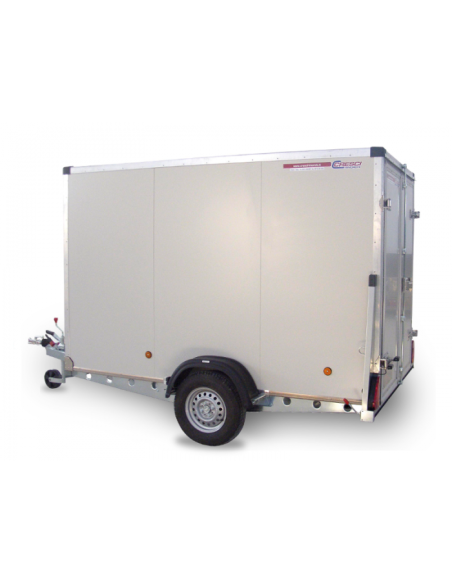 CARRELLO APPENDICE TRASPORTO COSE, MOTO/QUAD MARCA CRESCI FURGONATO