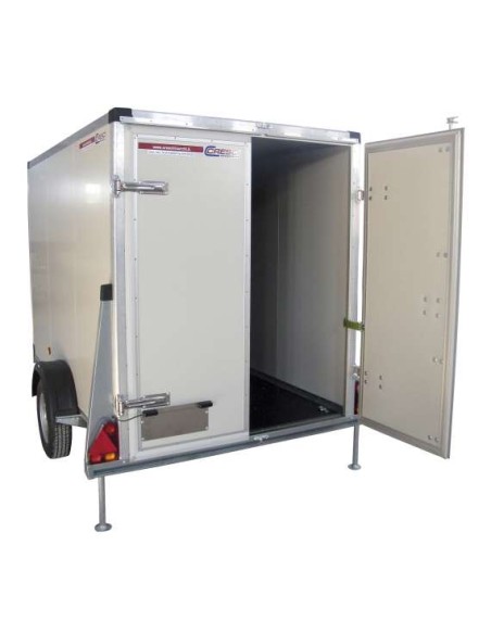 CARRELLO APPENDICE TRASPORTO COSE, MOTO/QUAD MARCA CRESCI FURGONATO