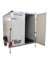 CARRELLO APPENDICE TRASPORTO COSE, MOTO/QUAD MARCA CRESCI FURGONATO