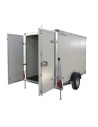 CARRELLO APPENDICE TRASPORTO COSE, MOTO/QUAD MARCA CRESCI FURGONATO