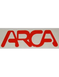 SCRITTA RESINATA ARCA IN COLORE ROSSO