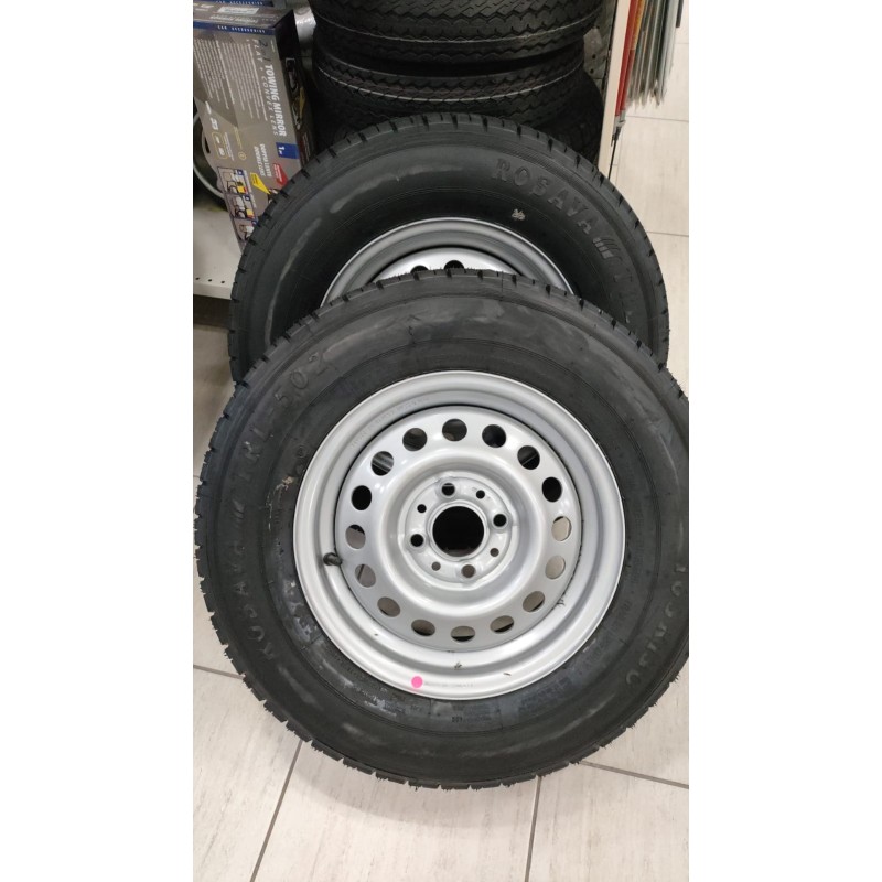 RUOTA COMPLETA PER CARRELLI MISURA400-10