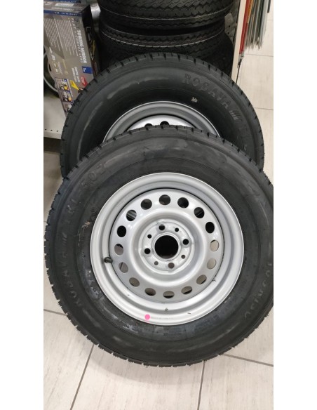 RUOTA COMPLETA PER CARRELLI MISURA400-10