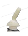 RUBINETTO SEMPLICE CON MICROINTERRUTTORE COLORE BIANCO CANNA CM 17
