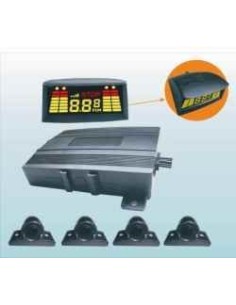 SENSORI DI PARCHEGGIO STANDARD 4 SENSORI+1BUZZER+DISPLAY