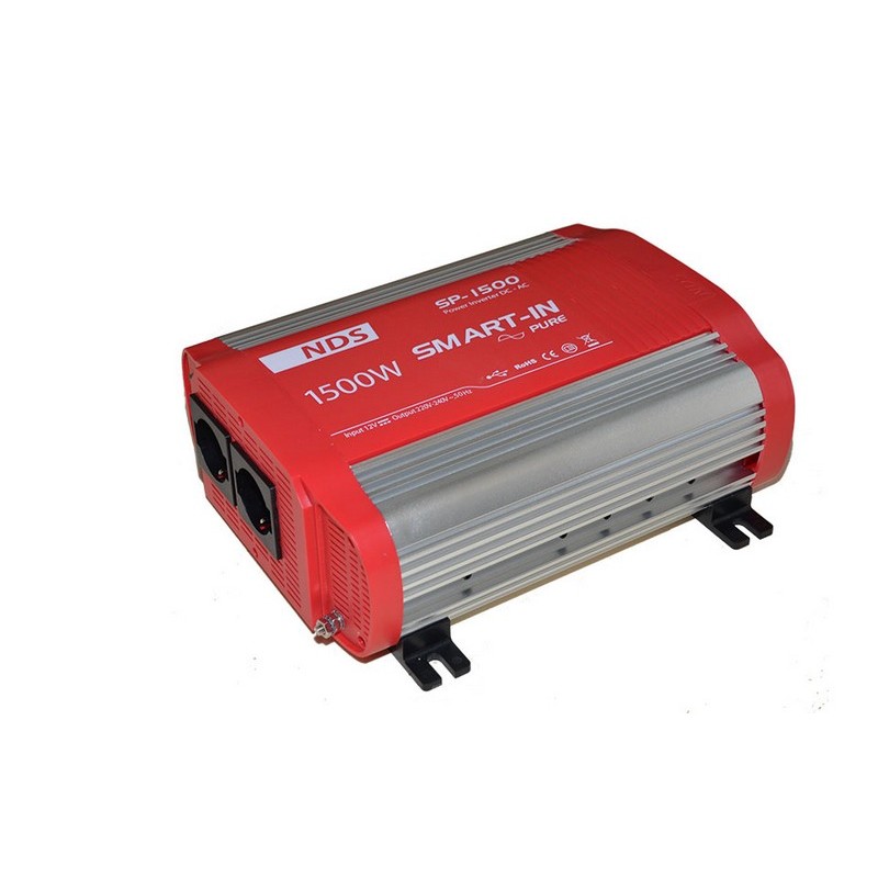 INVERTER NDS AD ONDA PURA 12V -1500WAT SMART-IN...