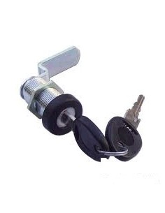 SERRATURA GAVONE NERA LAIKA CON STAFFA A SBALZO 6 CM E...