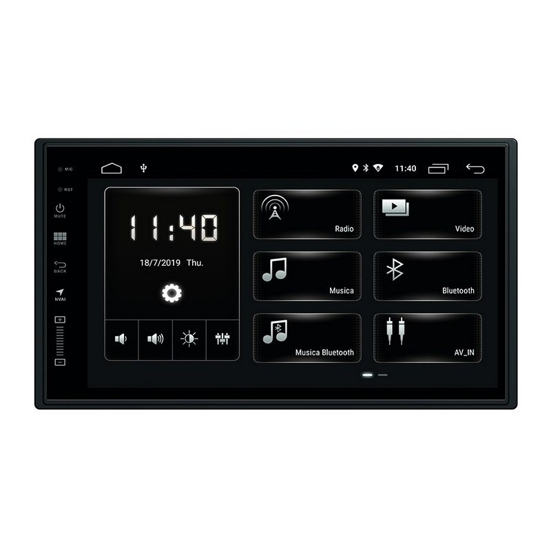 MEDIASTATION ANDROID DAB+ CON MONITOR TFT/LCD...